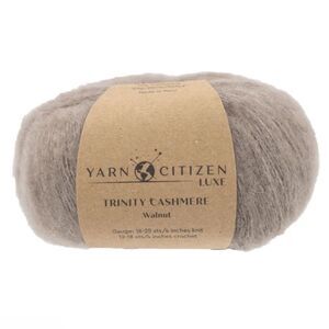 Yarn Citizen Luxe Trinity Cashmere in Walnut. New!